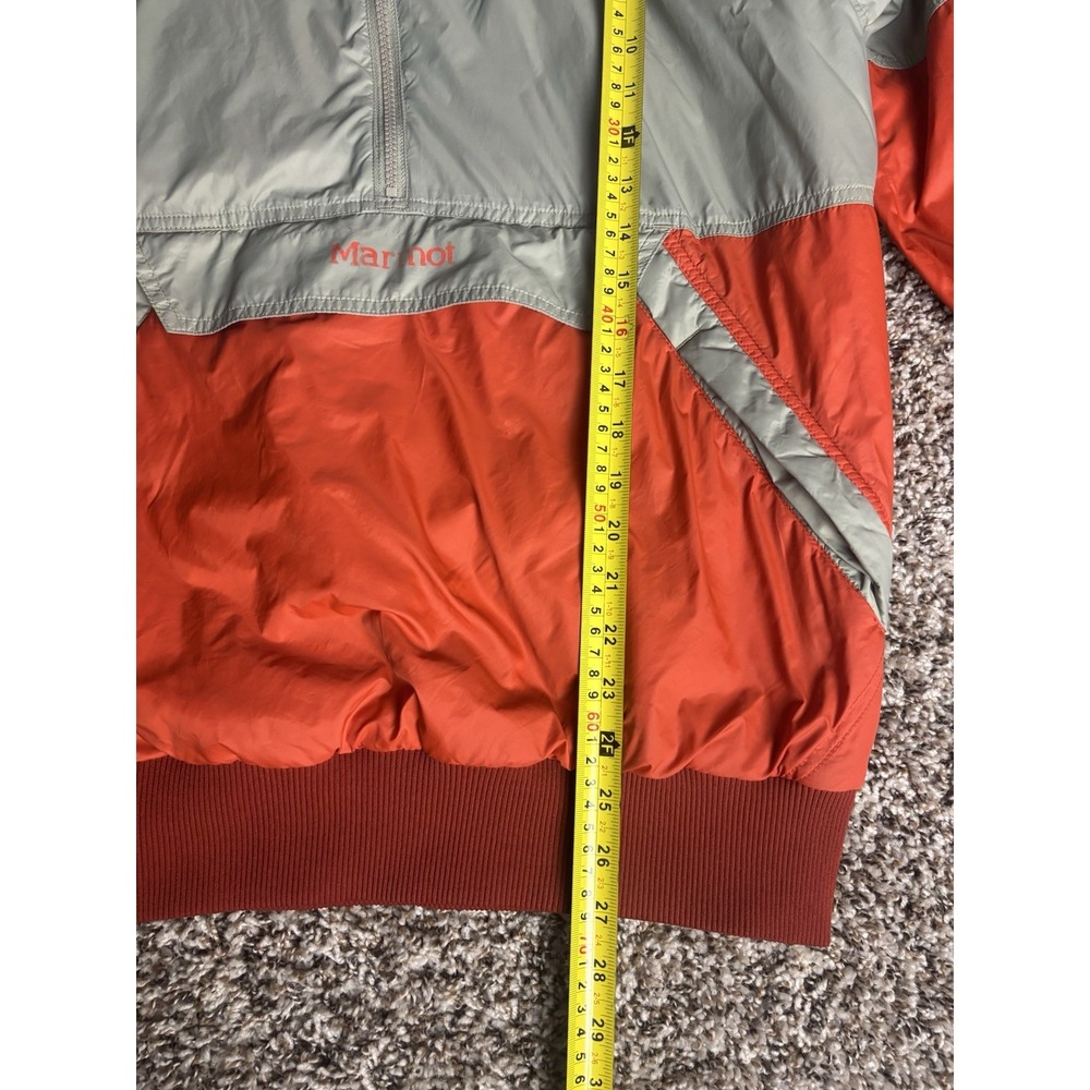 Marmot‎ Men's Tan&Orange Soft Shell Pullover Puffer Jacket Coat Windbreaker Med - Picture 3 of 8
